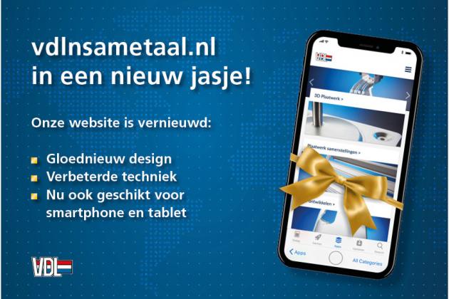 Nieuwe website VDL NSA Metaal